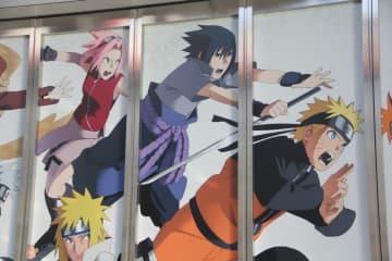 都内開催のイベント『NARUTO THE GALLERY』より （C）ORICON NewS inc.