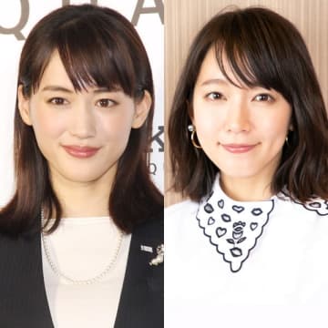 『第16回 男性が選ぶ恋人にしたい有名人ランキング』、綾瀬はるかと吉岡里帆が同率1位に （C）ORICON NewS inc.