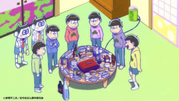 『おそ松さん～魂のたこ焼きパーティーと伝説のお泊り会～』特報場面カット（C）赤塚不二夫／おそ松さん製作委員会