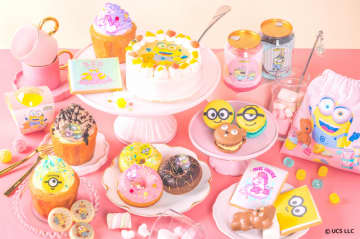 「MINIONS HAPPY SWEETS SHOP」（C）Universal City Studios LLC. All Rights Reserved.