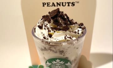 「STARBUCKS×PEANUTSコラボレーション#2」からスヌーピーを表現したフラペチーノが登場 （C）oricon ME inc.