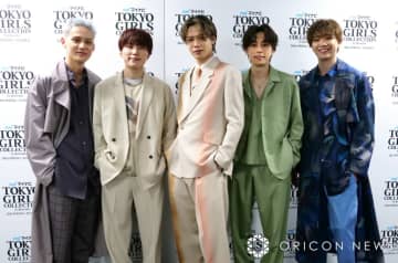 『第36回 マイナビ 東京ガールズコレクション 2023 SPRING/SUMMER』に出演したコムドット （C）ORICON NewS inc.