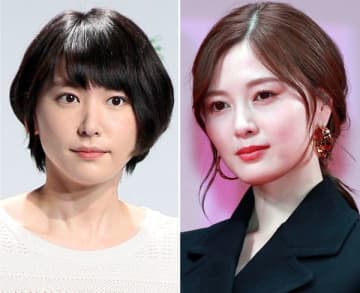 「教場0」に出演する新垣結衣（左）と白石麻衣（Ｃ）日刊ゲンダイ