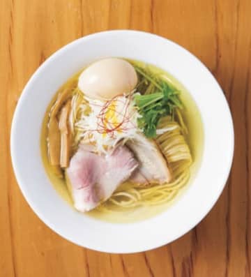 「麺処ぐり虎」の看板商品「鶏塩ラーメン」