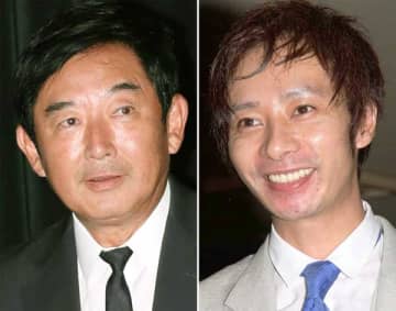 石田純一（左）といしだ壱成親子（Ｃ）日刊ゲンダイ