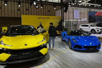 英紙フィナンシャル・タイムズによると、中国の自動車部門への欧州の投資が昨年、過去最高を記録した。写真は南京モーターショー。