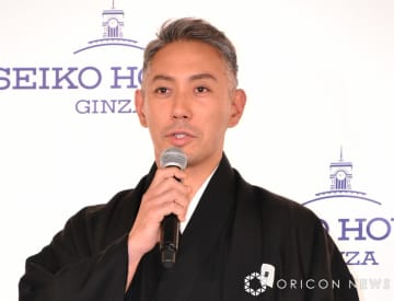 新プロジェクトへの意気込みを語った市川團十郎白猿（C）ORICON NewS inc.