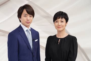 櫻井翔（嵐）、有働由美子　※画像は『ｎｅｗｓ ｚｅｒｏ』の公式インスタグラム『＠ntvnewszero』より