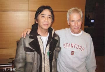 バート・バカラックとのツーショット（提供写真）