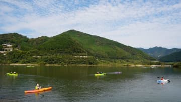 これからのシーズン、岡山県鏡野町では多彩なアウトドアアクティビティを体験できる