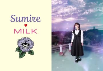 「上坂すみれ×MILK」