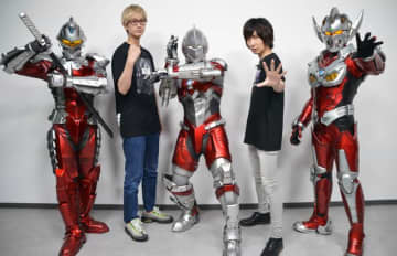 ULTRAMAN、SEVEN、TAROと対面！江口拓也＆前野智昭