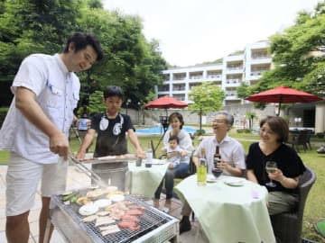 お子様も愉しめるBBQ