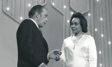 Ed Sullivan and Coretta Scott King - Photo courtesy of SOFA Entertainment