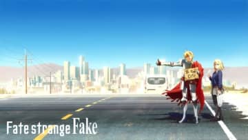 「TVアニメ『Fate/strange Fake』ティザービジュアル[US ver.]」（C）成田良悟・TYPE-MOON/KADOKAWA/FSFPC