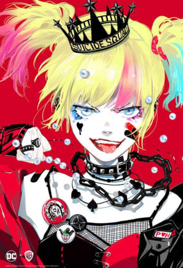 原案・天野明が手がけたキービジュアル - Suicide Squad and all related characters and elements (c) & TM DC (c) 2023 Warner Bros. Japan LLC