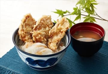 「うなとろ天丼」（税込 1000円）