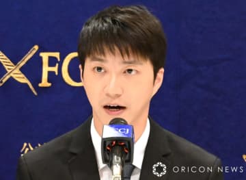 「早く息子に会いたい」と訴えた江宏傑氏 （C）ORICON NewS inc.