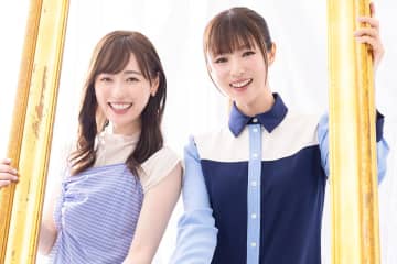 『18／40 ～ふたりなら夢も恋も～』でW主演を務める福原遥と深田恭子（撮影：加治屋誠）