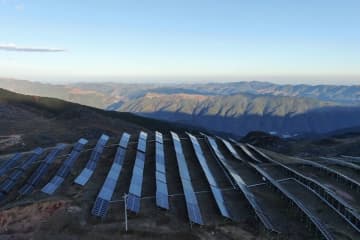 雲南省の太陽光発電の設備容量は1006万5000kWで、初めて1000万kWの大台に乗った。