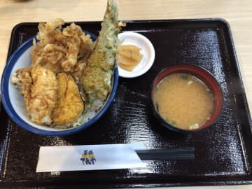 限定メニュー「上方天丼」