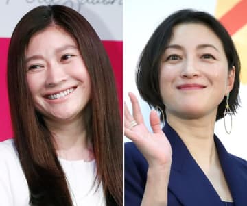 （左から）篠原涼子、広末涼子（Ｃ）日刊ゲンダイ