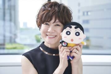 野原しんのすけの声を担当する小林由美子（撮影：松尾夏樹） （C）ORICON NewS inc.