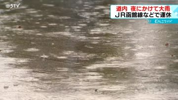 「全部運休になって…」大気が不安定　ＪＲ函館線など７５本運休　局地的に激しい雨　北海道