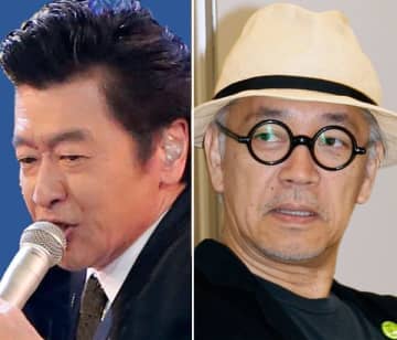 坂本龍一さん（右）の思いを受け止めてーと、桑田佳祐氏（Ｃ）日刊ゲンダイ