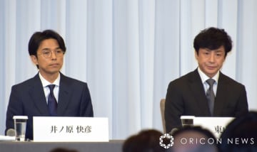 （左から）井ノ原快彦、東山紀之 （C）ORICON NewS inc.