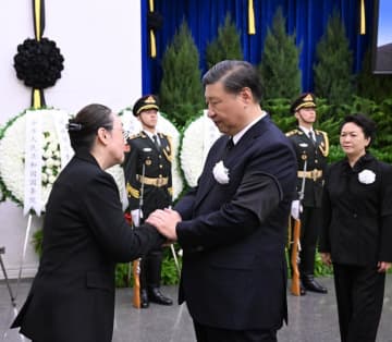 中国の李克強前首相の遺体が2日、北京市の八宝山革命公墓で火葬された。