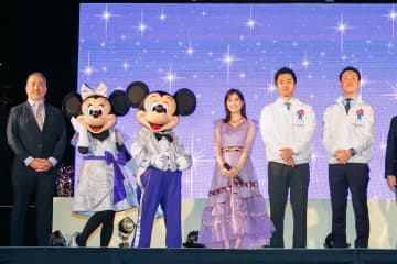 ＜大阪・光の饗宴2023開宴式＞（2023年11月3日／Ⓒ2023 Disney. All Rights Reserved.）
