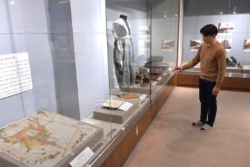 志筑藩を治めた本堂親道が担った「駿府加番」を解説する企画展=かすみがうら市坂の市歴史博物館