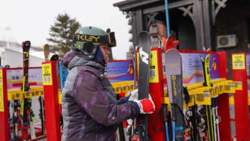 中国で外国人スキーコーチが増加している。