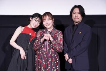 左から）黒沢ともよ、宮本侑芽、吉野裕行