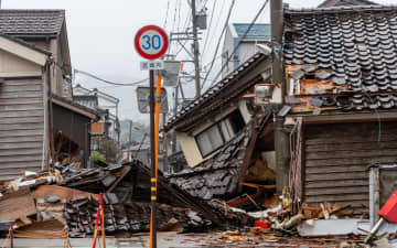 華字メディアの日本華僑報は9日、元日に発生した能登半島地震をめぐる在日中国人の手記を掲載した。写真は被害を受けた石川県輪島市（撮影：李秀傑）。