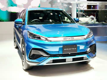 11日、韓国・Mトゥデイは「2023年の日本の輸入EVの販売台数が2万台を超えたが、現代自動車は6．5％も減少し、不振脱却の突破口を見つけられずにいる」と伝えた。写真は東京モーターショーのBYD車。