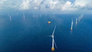 広東省の洋上風力総発電設備容量が1000万kWの大台を突破した。