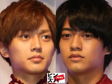 永瀬廉、高橋海人（Ｋｉｎｇ&Ｐｒｉｎｃｅ）　（Ｃ）ピンズバＮＥＷＳ