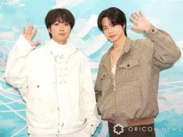 就活生にエール＆アドバイスを送ったコムドット（左から）悠馬、やまと （C）ORICON NewS inc.