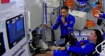 中国の有人宇宙船「神舟17号」は4月末の帰還を予定している。