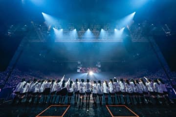 ＜櫻坂46 4th ARENA TOUR 2024新・櫻前線 -Go on back?-＞マリンメッセ福岡 A館（2024年3月2日／撮影：上山陽介）