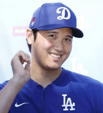 開幕を前に結婚を発表した大谷（Ｃ）共同通信社