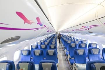 中国初の国産大型旅客機「C919」とジェット機「ARJ21」がマレーシアで公開された。