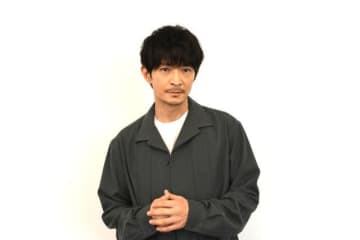 「映画おしりたんてい さらば愛しき相棒(おしり)よ」でキンモク先生の声を演じる津田健次郎（撮影：磯部正和）