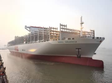 中国の今年1-2月における新造船竣工量が世界市場に占めるシェアが56．5％に達し、新造船受注量は同69．5％、手持ち工事量は同56．1％となった。