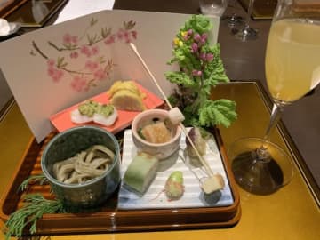 徳島県産の食材を使った特別会席