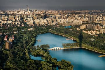 北京データ基礎制度先行エリアが3月26日、北京市海淀区で発足した。写真は海淀区。