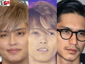 手越祐也、山下智久、錦戸亮（C）ピンズバＮＥＷＳ