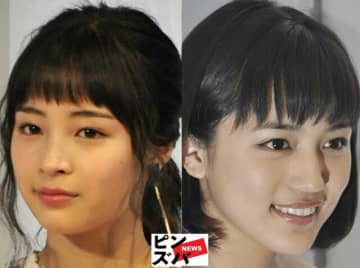 広瀬すず、川口春奈（Ｃ）ピンズバＮＥＷＳ